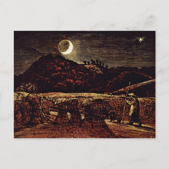 Cornfield in Moonlight by Palmer Samuel Vykort (Framsida)