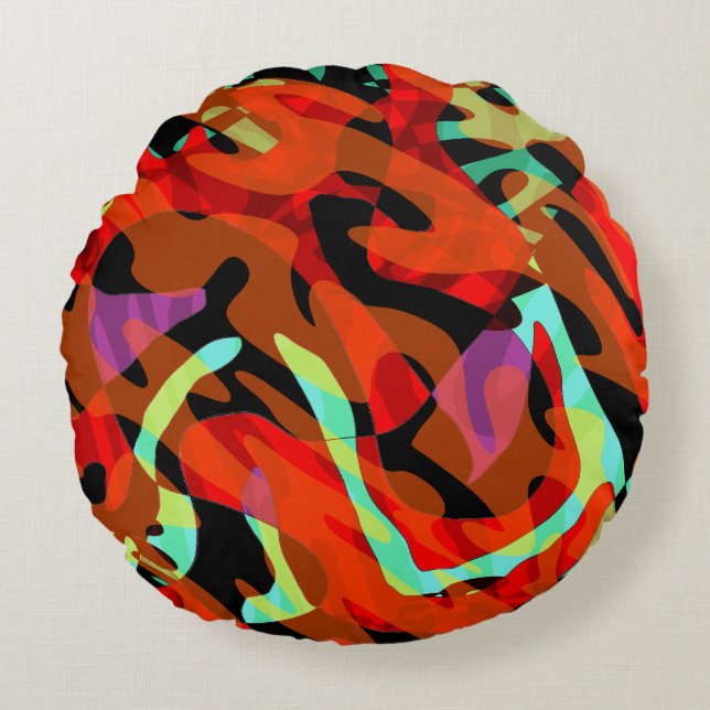 CoRnfliKt Rund Kudde (Framsidan)