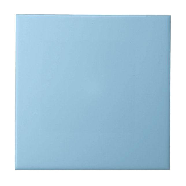 Cornflour Blue Färg Tile Kakelplatta (Framsidan)