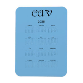 Cornflower Blue  Magnet