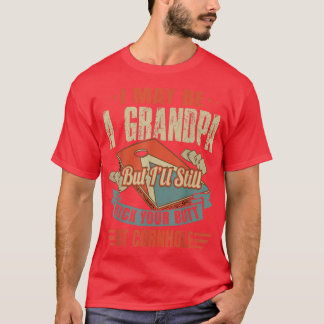 Cornhål Grandpa Bean Bags Grandfather Cornhål T Shirt