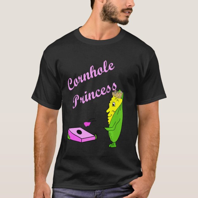 Cornhål Princess Champion T Shirt (Framsida)