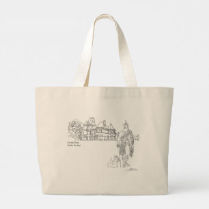 Cornhill Castle, Highlander, Scottie Hund Axelväsk Jumbo Tygkasse