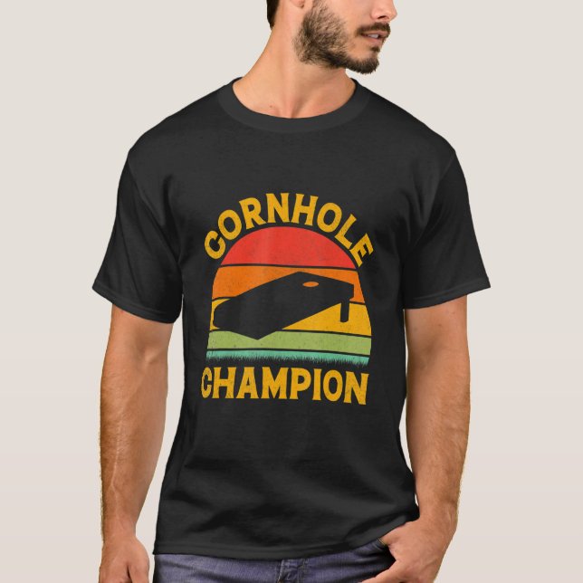 Cornhole Champion Cornhole Player Team Manar Women T Shirt (Framsida)