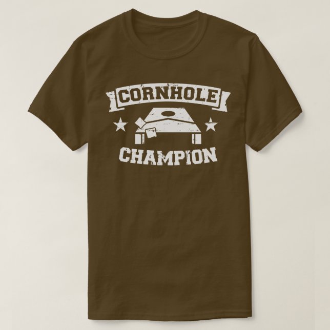 Cornhole champion t shirt (Design framsida)