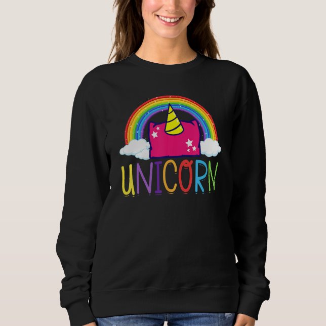 Cornhole Corn Hole Unicorn T Shirt (Framsida)