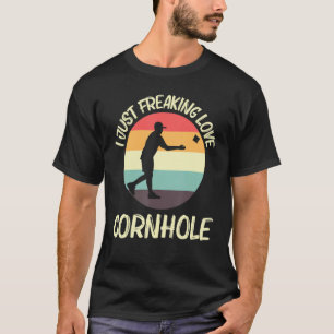 Cornhole-designer för män och kvinnor Bean Bag Tos T Shirt