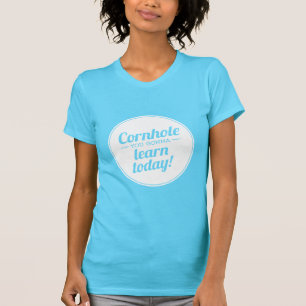 Cornhole dig som går att lära i dag mörk tee