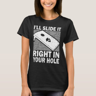Cornhole jag ska slita högerna i Hål Team Bea T Shirt