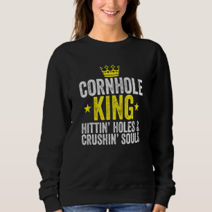 Cornhole Kung Retro Cornhole Champion Bean Bag T Shirt