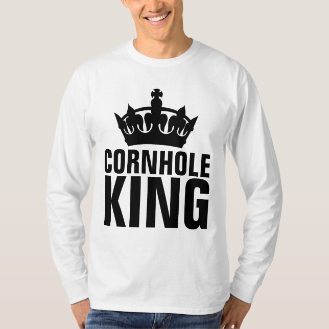 CORNHOLE KUNG T-Shirts (Framsida)