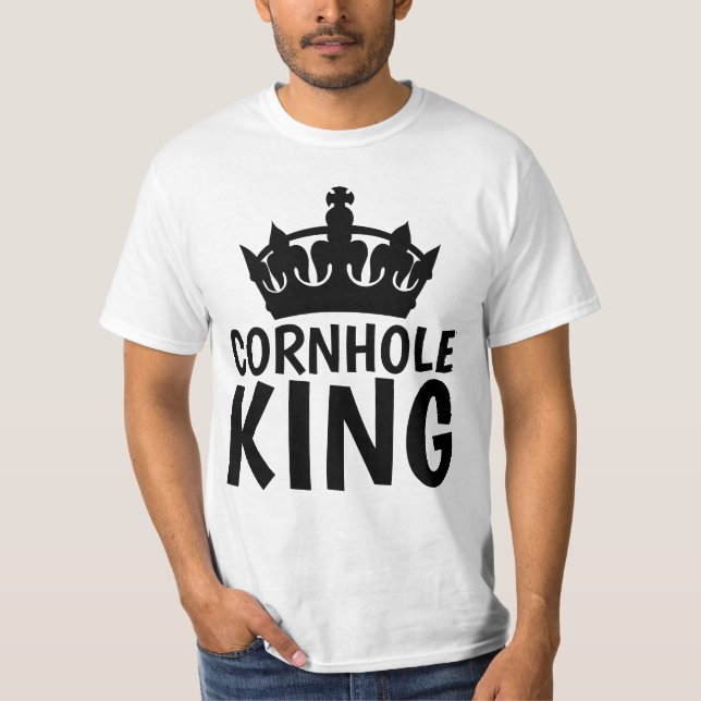 CORNHOLE KUNG T-shirts (Framsida)