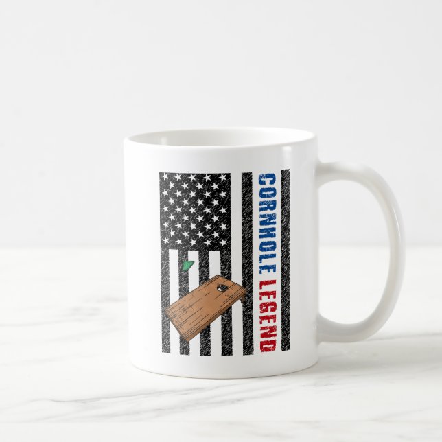 Cornhole Legend USA Kaffemugg (Höger)