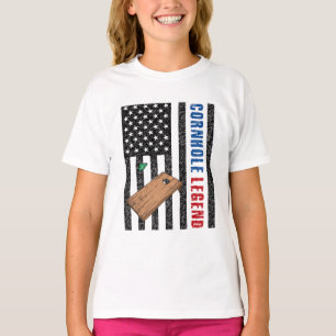 Cornhole Legend USA T Shirt