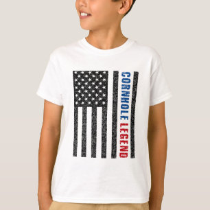 Cornhole Legend USA T Shirt