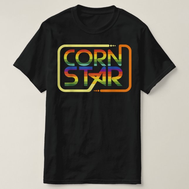 Cornhole Maj Star Tee Cornhole Tee (Design framsida)