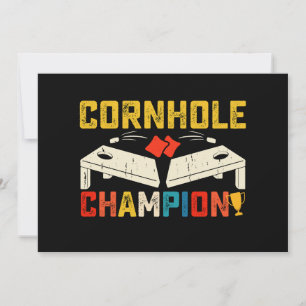 Cornhole-mästare Amerikan USA Självständighetsdage Inbjudningar