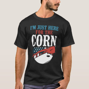 Cornhole Team Bean Bag Player Champ American Flagg T Shirt