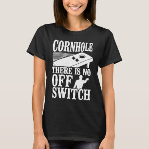Cornhole Team Bean Bag Spelare Champ Cornhole Där T Shirt
