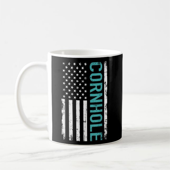 Cornhole USA Kaffemugg (Vänster)