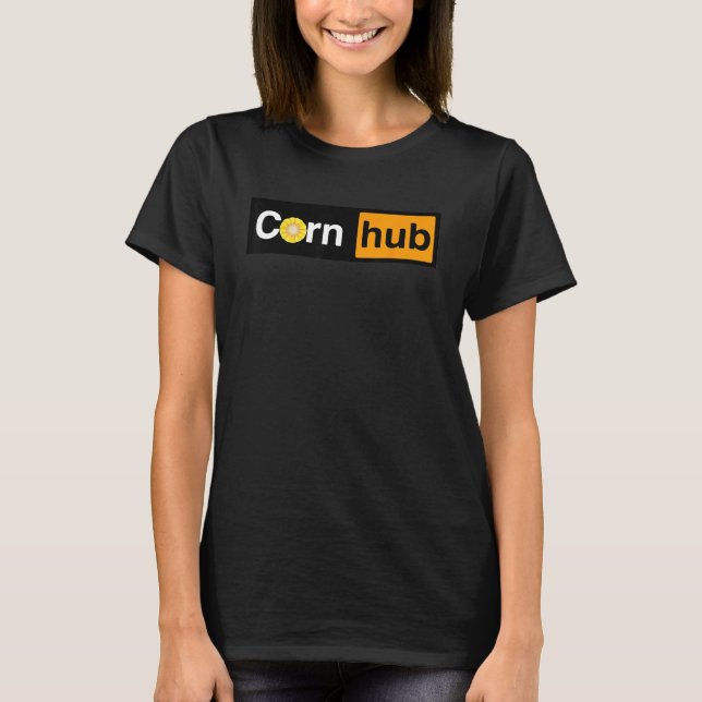 CornHub Parody, det är Maj, dess har Vuxen saft T Shirt (Framsida)