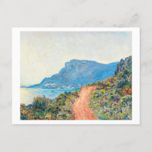 Corniche Landscape av Claude Monet Vykort