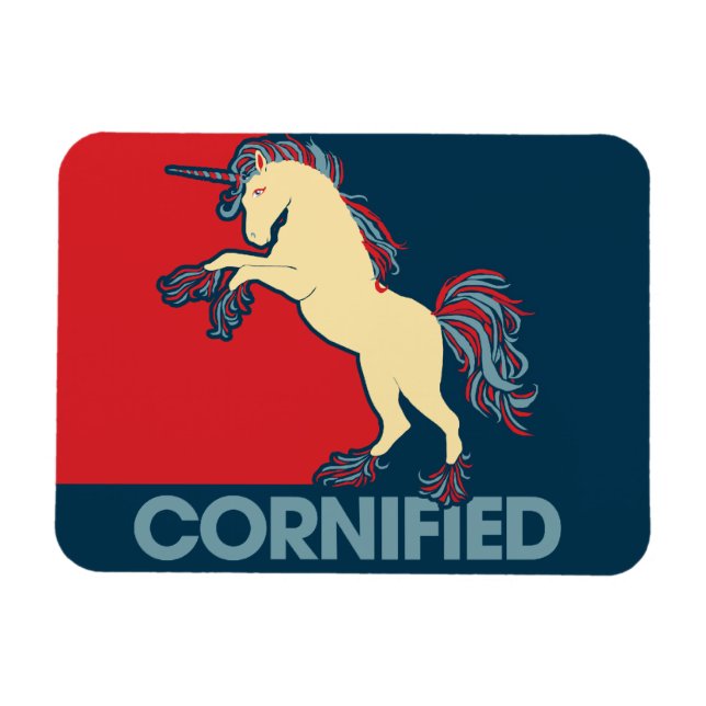 Cornified Unicorn parody Magnet (Horisontell)