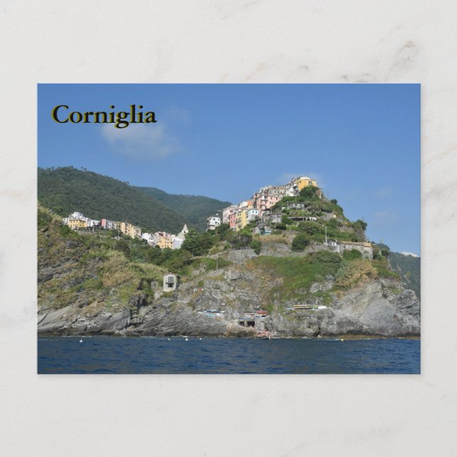 Corniglia-vykort Vykort (Framsida)