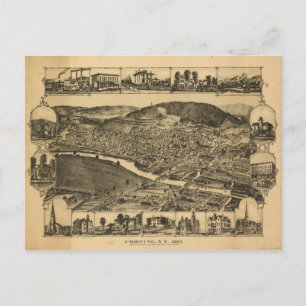 Corning New York (1882) Vykort
