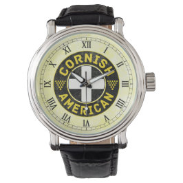 Cornish American Flagga Armbandsur