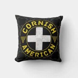 Cornish American Flagga Kudde