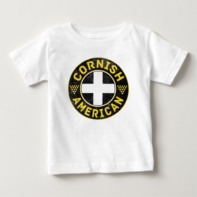 Cornish American Flagga Tee (Framsida)