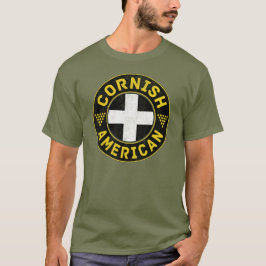 Cornish American Flagga Tee Shirt