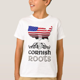 Cornish American Roots Flagga T Shirt