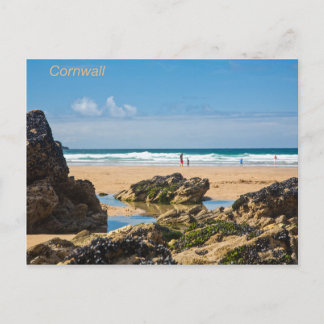 Cornish Beach Vykort