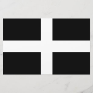 Cornish Flagga (Cornwall) (England, Förenade kunga Brevpapper
