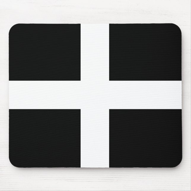 Cornish flagga musmatta (Framsidan)