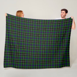 Cornish National Hunting Tartan Fleecefilt