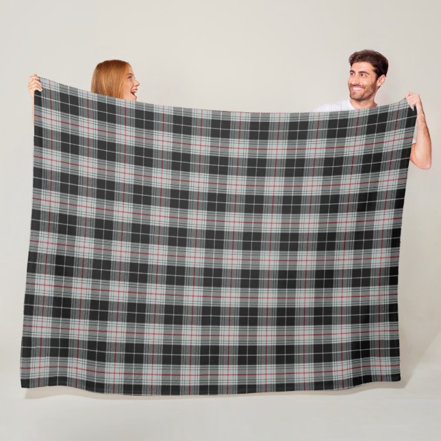 Cornish National St Piran Dress Tartan Fleecefilt (På plats)