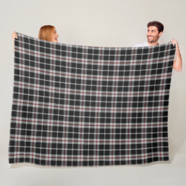 Cornish National St Piran Tartan Fleecefilt