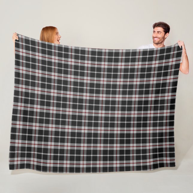 Cornish National St Piran Tartan Fleecefilt (På plats)