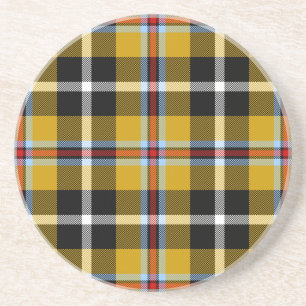 Cornish National Tartan Gult and Black Play Underlägg