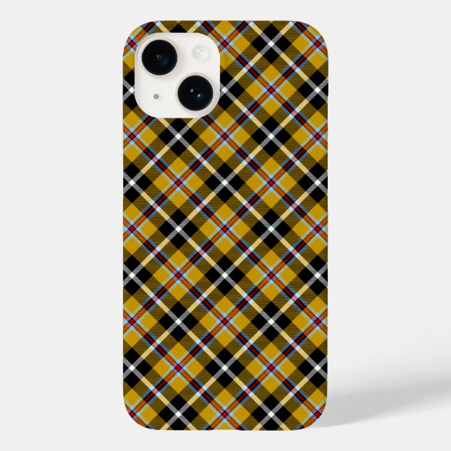 Cornish National Tartan Gult Black Play (Baksida)
