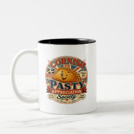 Cornish Pasty Appreciation Society Två-Tonad Mugg