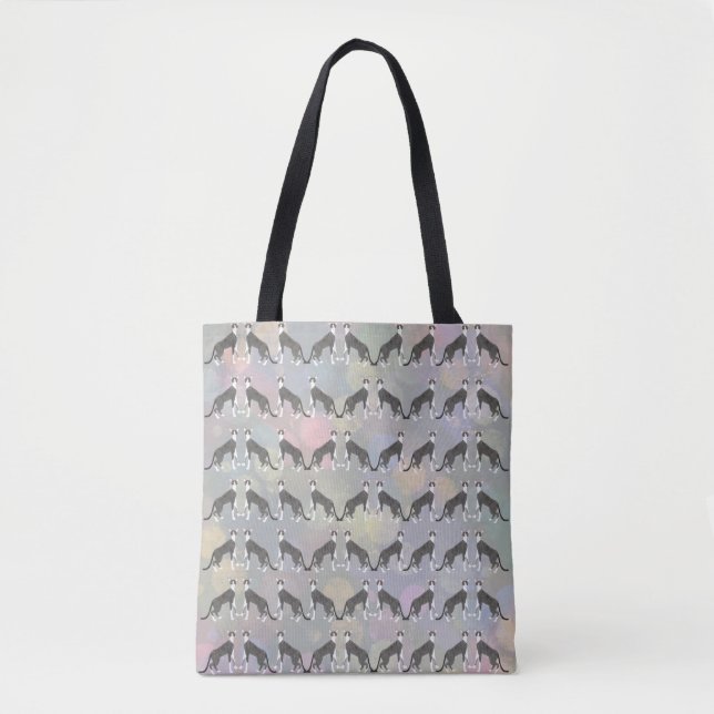 Cornish Rex Allover Tote Bag Tygkasse (Framsida)