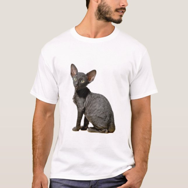 Cornish rex t shirt (Framsida)