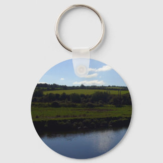 Cornish River och Countryside Nyckelring