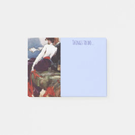 Cornish sak till anteckningar post-it block