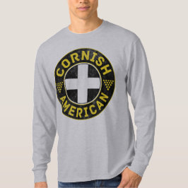 Cornish Sanktt Pirans för amerikan utslagsplats T Shirt