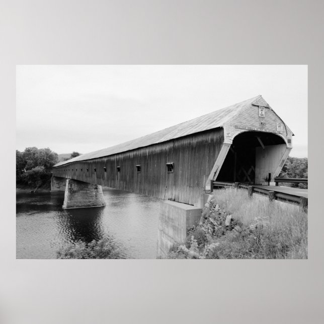 Cornish-Windsor Covered Bridge Poster (Framsidan)
